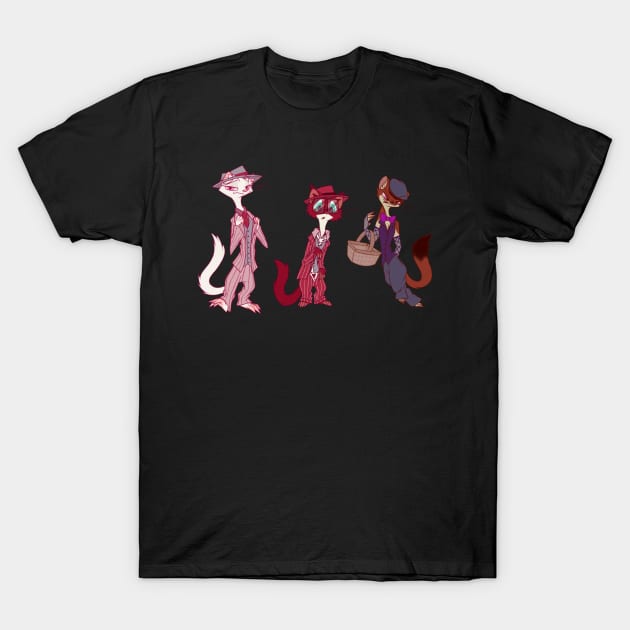 ferret, weasel and stoat T-Shirt by RainbowRat3